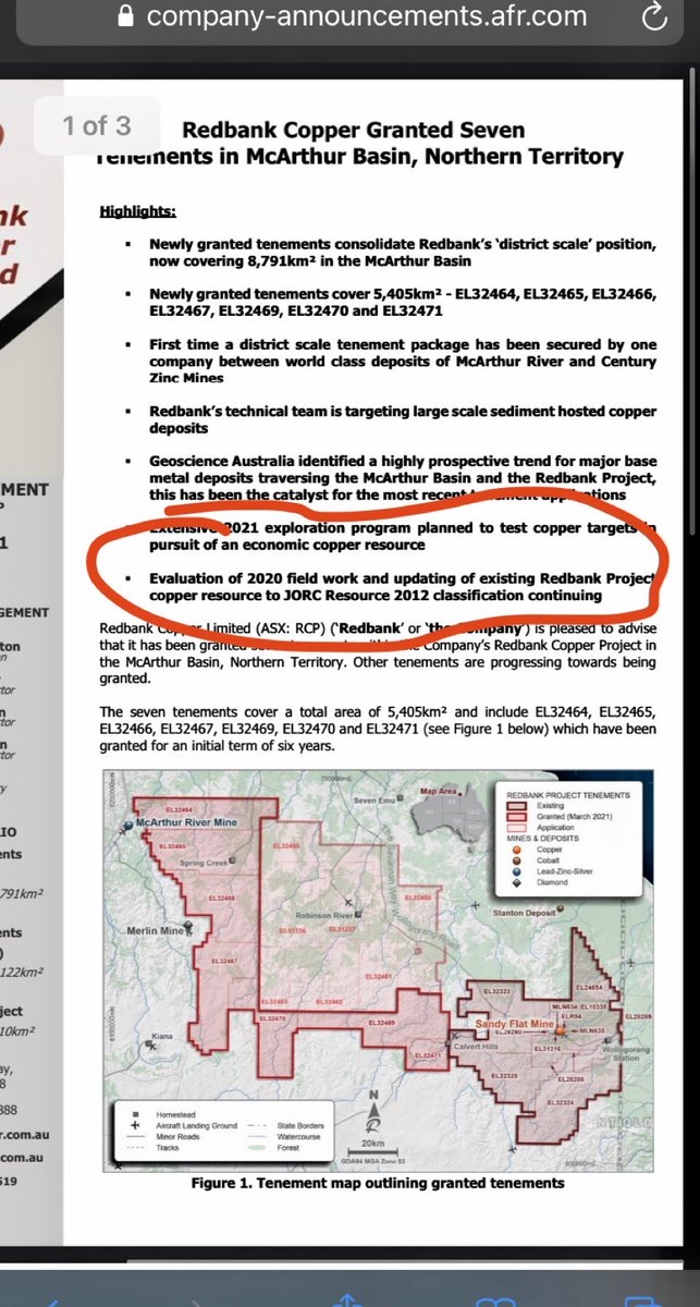 Harry_Orson11's tweet photo. $RCP •7 New Tenements taking coverage to over 12,000km^2✅
•Strong chairman appointment of    Anthony Keirnan✅
•Brilliant historic drill core sampling✅
•Coppers biggest high since 2011✅
•JORC 2012 currently under development⏳

Positive times ahead💥📈 https://t.co/GjOSP0rc8V
