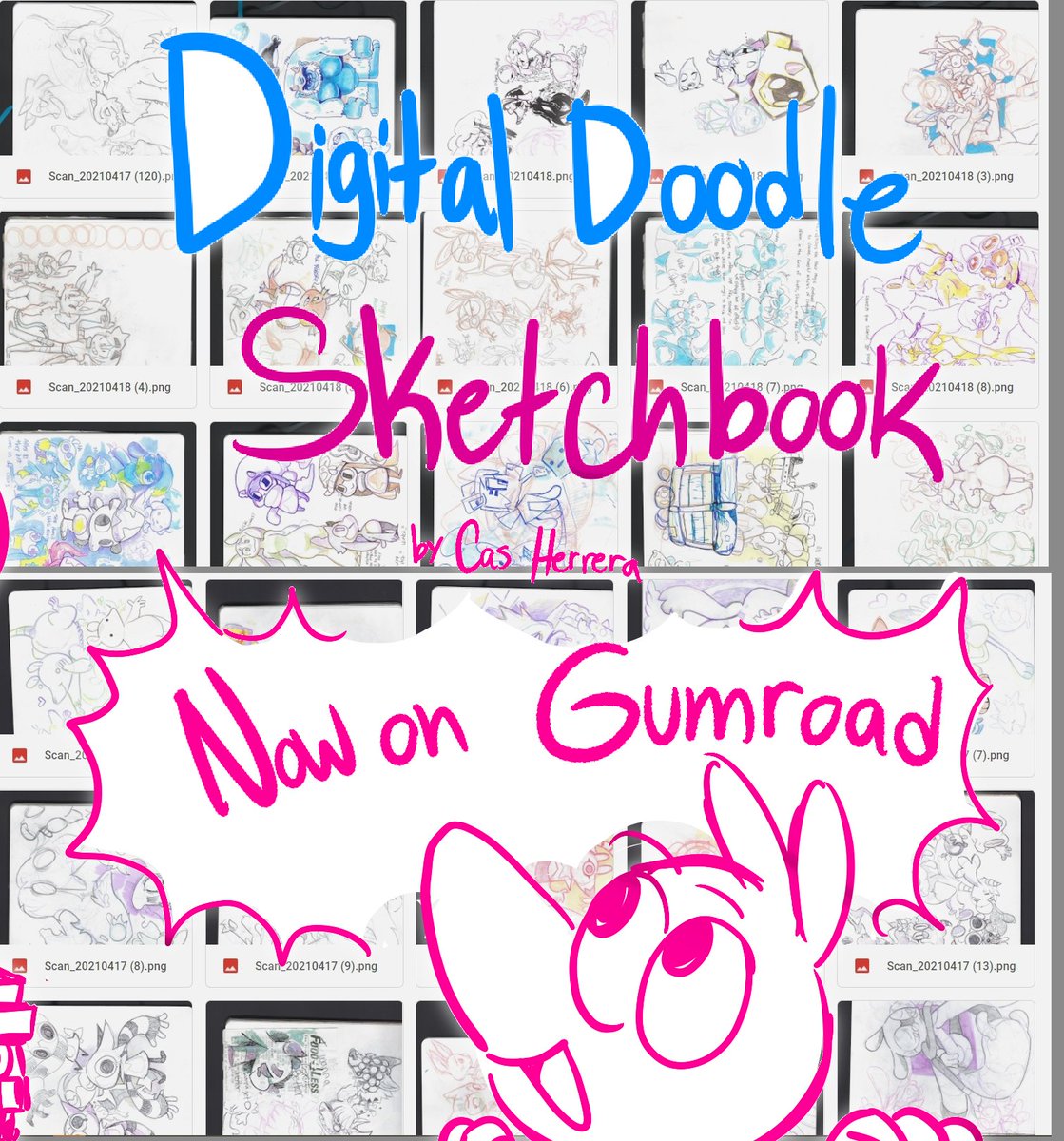 Tons of scanned sketchbook art now available on gumroad :)
https://t.co/4C288j2EfE #digitalart #sketchbook 