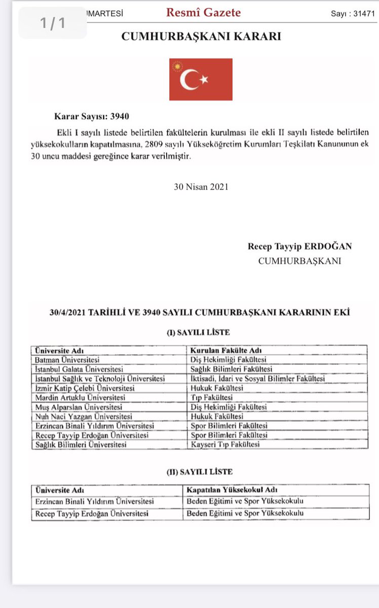 ibrahim özcoşar (@ibrahimozcosar) on Twitter photo Çok şükür... Mardin Tıp Fakültesine kavuştu...
Teşekkürler <a href="/RTErdogan/">Recep Tayyip Erdoğan</a>
Teşekkürler <a href="/yekta_sarac/">Prof. Dr. M. A. Yekta Saraç</a> Çok şükür... Mardin Tıp Fakültesine kavuştu...
Teşekkürler <a href="/RTErdogan/">Recep Tayyip Erdoğan</a>
Teşekkürler <a href="/yekta_sarac/">Prof. Dr. M. A. Yekta Saraç</a>