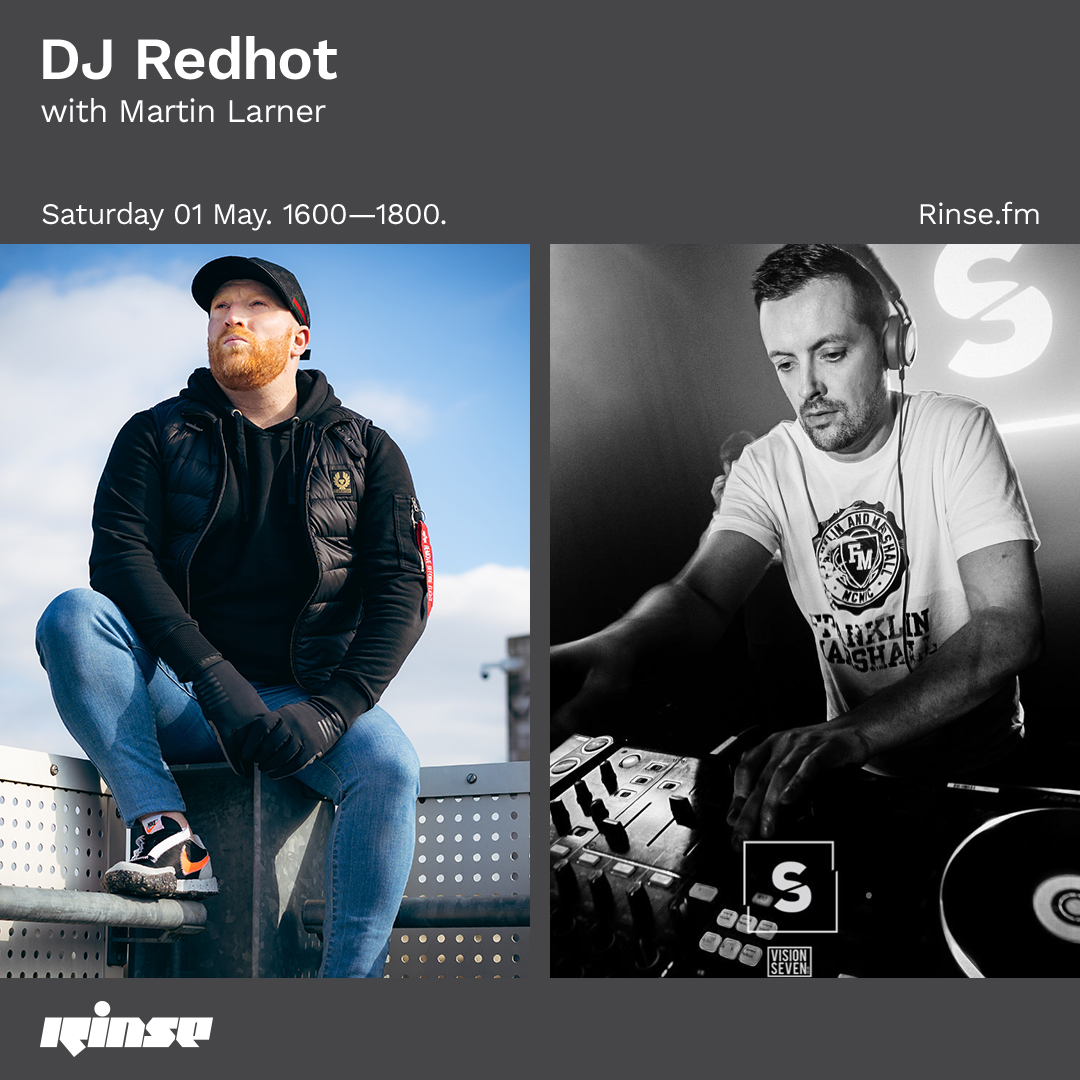 RinseFM's tweet photo. Up next at 6PM we have @djredhot with #MartinLarner
Lock in at https://t.co/Q0ed1ktSEG & 106.8FM
#RinseFM https://t.co/laYKfuVLL9