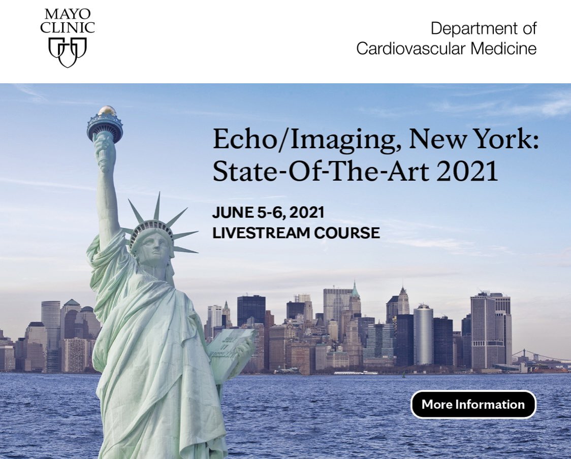 Mark your 📆 for a unique livestream experience with <a href="/JaeKOh2/">Jae K. Oh</a> <a href="/hahn_rt/">RTHahnMD</a> &amp; many other featured faculty. 
Day-1 is dedicated for SHD imaging Day-2 is focused on imaging for HF
cveducation.mayo.edu/store/livestre…