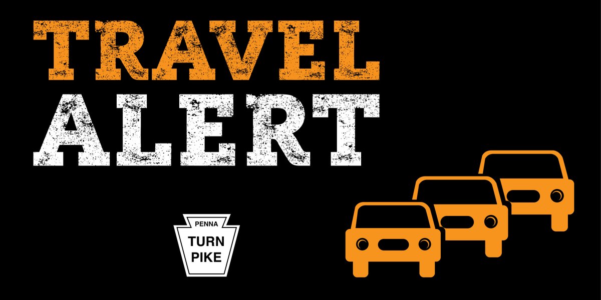 PA_Turnpike's tweet photo. ⚠️ Due to dangerous crosswinds the #PATurnpike advises at-risk commercial, recreational &amp; high-profile passenger vehicles to REDUCE speeds to 45 mph &amp; remain in the RIGHT TRAVEL LANE only on all Turnpike roadways &amp; extensions east of Blue Mountain Tunnel. ⚠️ 

@PATurnpikeAlert https://t.co/exXVWihM9u