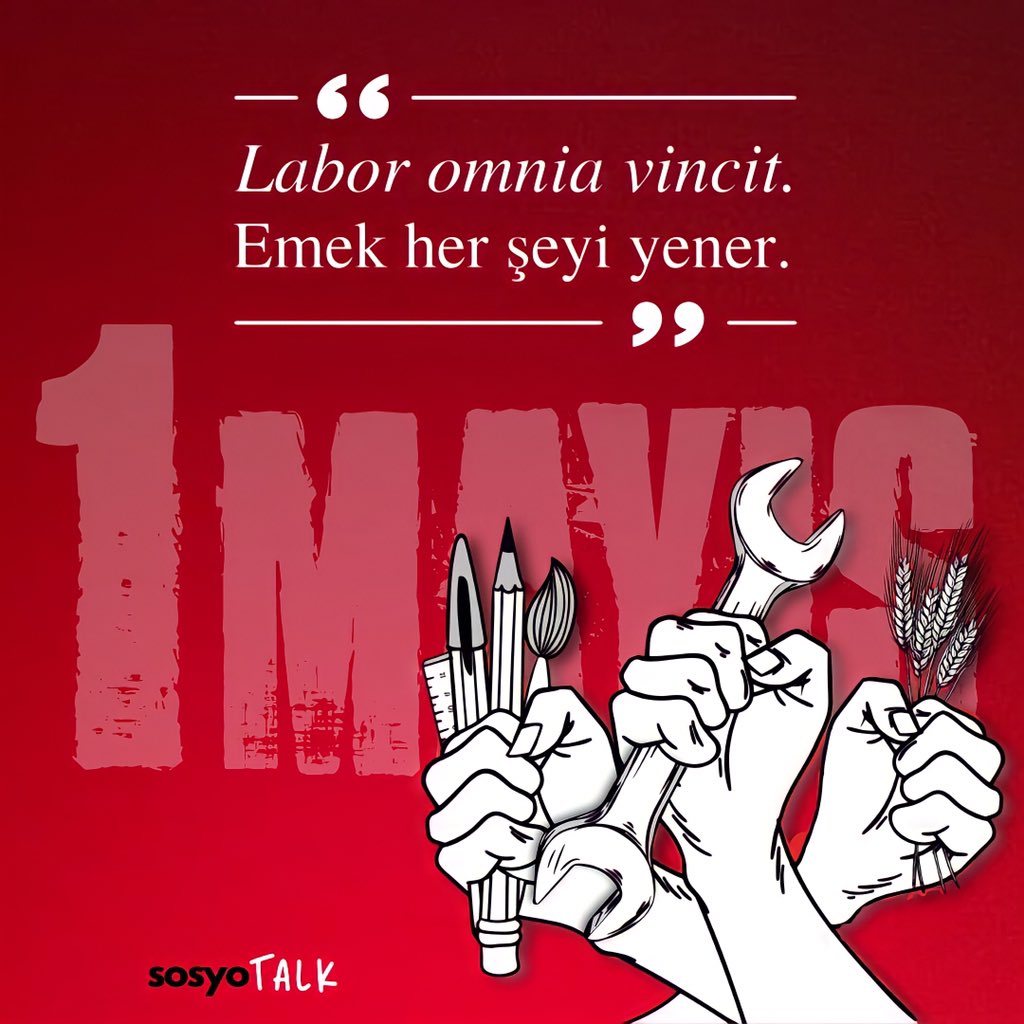 sosyotalk's tweet photo. Yaşasın 1 Mayıs! Yaşasın birlik, mücadele ve dayanışma günü! https://t.co/trfrAsIDUz
