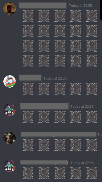 i have made it into a PNG which has taken over the Discord group