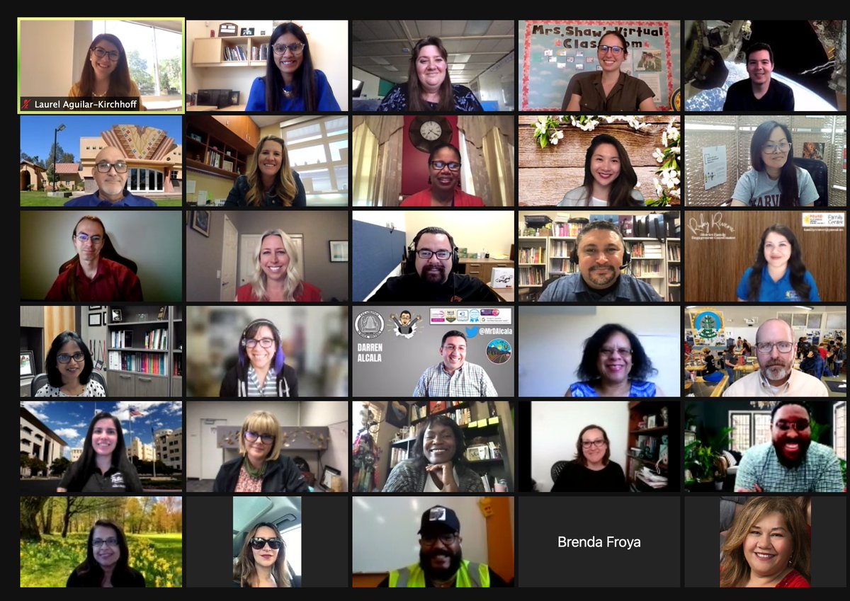 DrSonal_EDU's tweet photo. @CSEquityTF meeting was yesterday. Always amazed by everyone that is willing to come together voluntarily to help broaden access and opportunities in Computer Science. Thank you to @amalong @edcampOSjr @MrDAlcala @deepikasri @MrKermitBoyd @MathPrincessC @ydcp for all your help! https://t.co/07h5pPERMn