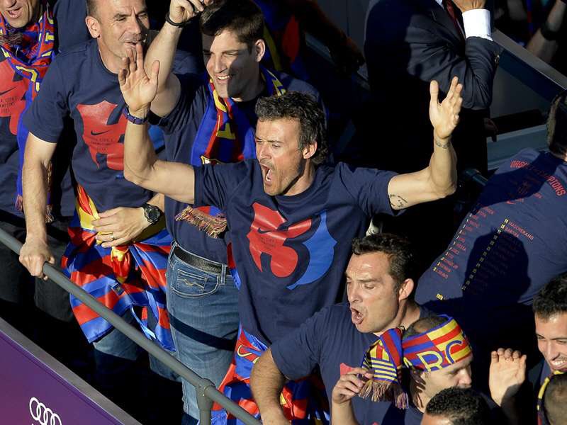 Cet accomplissement est également celui de Luis Enrique, sur la sellette en janvier, le coach a sut adapter le jeu du Barça en se basant un peu moins sur la possession et de faire du Barça un club dangereux sur toutes phases de jeu