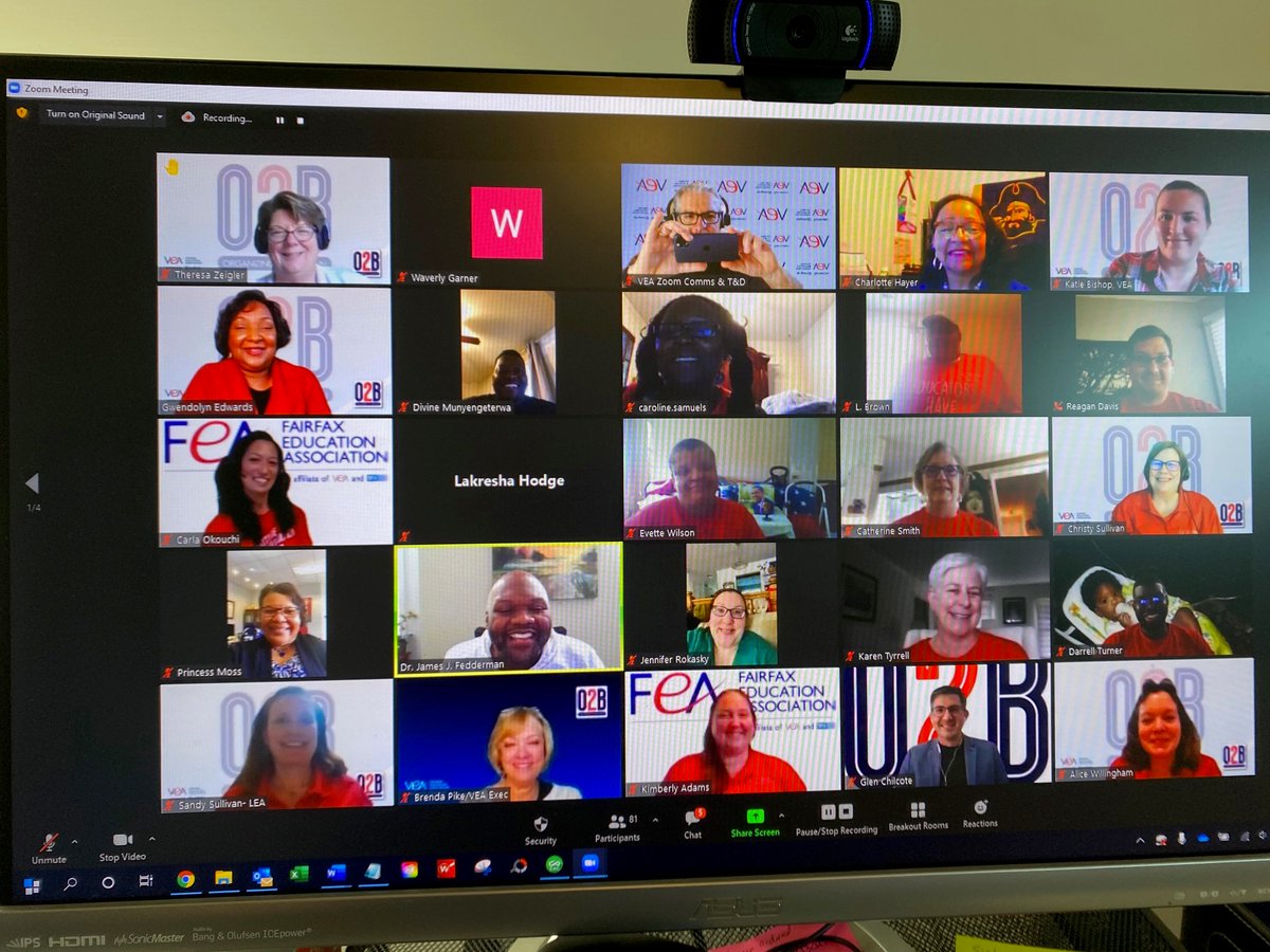 VEA gets loud at ‘Rally for the Repeal’! Prez James Fedderman fired things up as educators celebrate a new era for collective bargaining. Other presenters: NEA's Princess Moss, Gwen Edwards (Prince William), Glen Chilcote (Montgomery), and Sandy Sullivan (Loudoun).