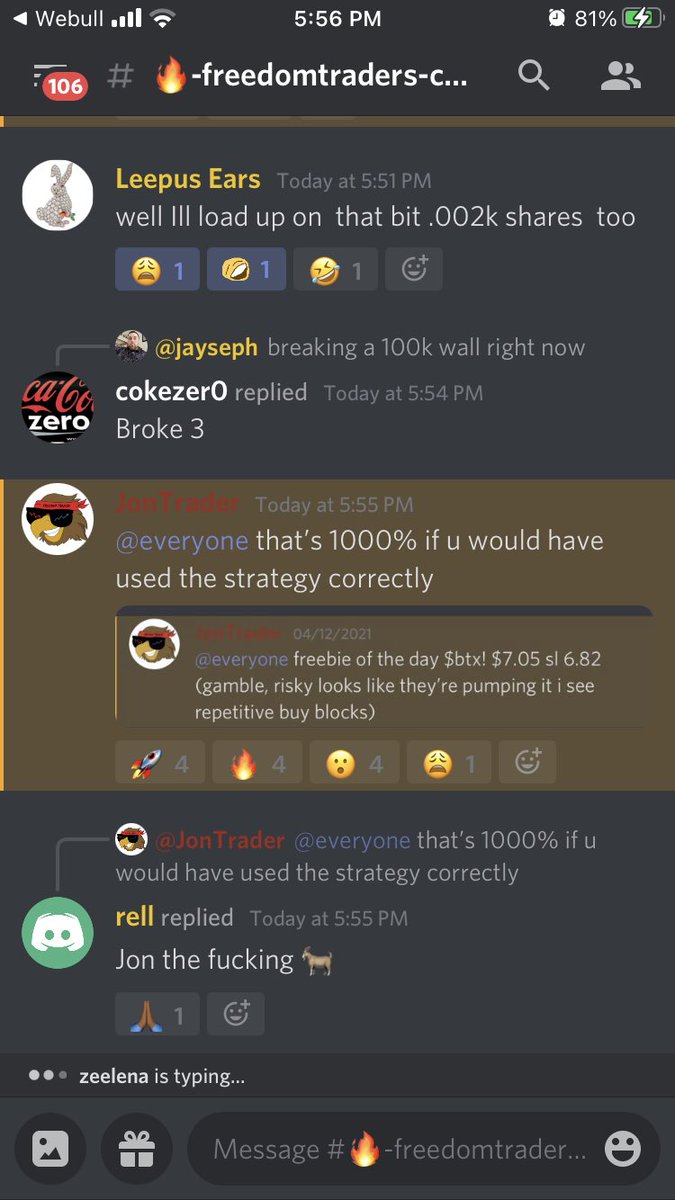 1KW1_'s tweet photo. @JonTrader the fucking man #btx currently @ $74 π³π³π³ #tothemonn #stonks https://t.co/a2WhhYGul1