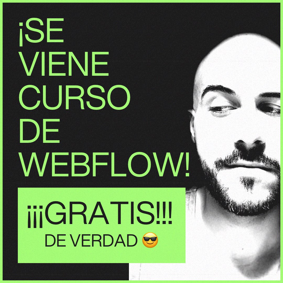 XaviNogueres's tweet photo. 👉🏼Voy a crear un #curso para que APRENDAS a crear todo tipo de #webs profesionales de verdad, completamente customizadas, interactivas, únicas y sin necesidad de depender de desarrolladores... 

👇🏼 CLICA AQUÍ
https://t.co/aMz5plxKSC

#diseñoweb #webflow #web #diseño https://t.co/FPjMbh6wiZ