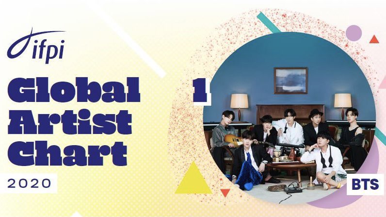 BTS IFPI chart’s achievements