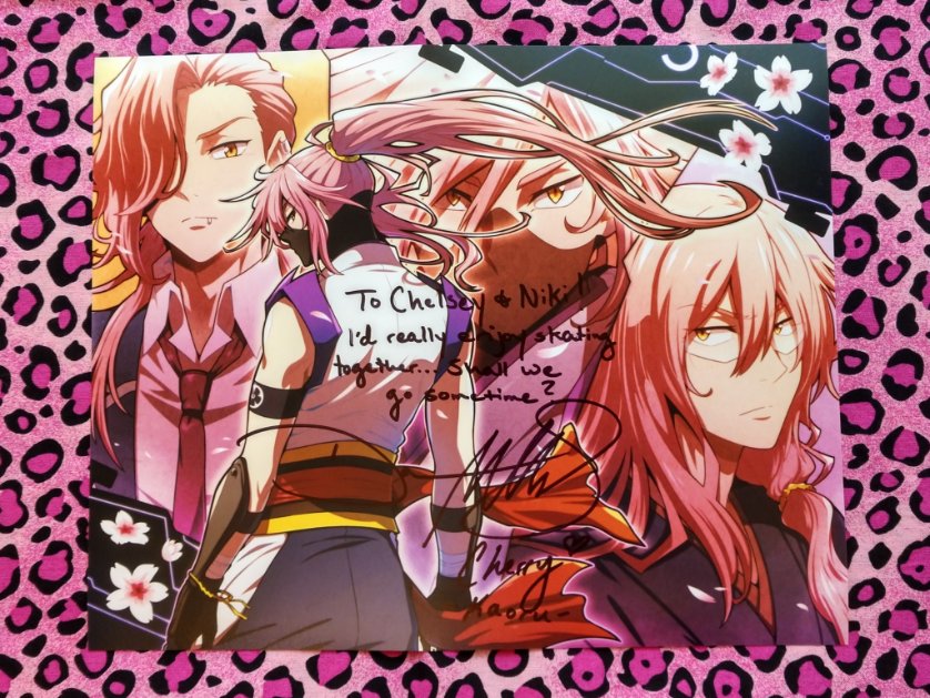 ✨🍡Chelsey | Kitax~🌸🍵✨ (@roxaskitax) on Twitter photo 🌸Thank you so very much for the beautifully signed autograph, <a href="/DamanMills/">Daman Mills</a> !🌸
We can't wait to frame this soon! Art is by <a href="/shrimposaurus/">shrimposaurus🦖</a> . It's so pretty!😍
@DragonFoxStar and I absolutely love the sweet message for Joe too.🍵
You can order one too from <a href="/VoiceActorStore/">The Voice Actor Store</a> ! 🙌 🌸Thank you so very much for the beautifully signed autograph, <a href="/DamanMills/">Daman Mills</a> !🌸
We can't wait to frame this soon! Art is by <a href="/shrimposaurus/">shrimposaurus🦖</a> . It's so pretty!😍
@DragonFoxStar and I absolutely love the sweet message for Joe too.🍵
You can order one too from <a href="/VoiceActorStore/">The Voice Actor Store</a> ! 🙌