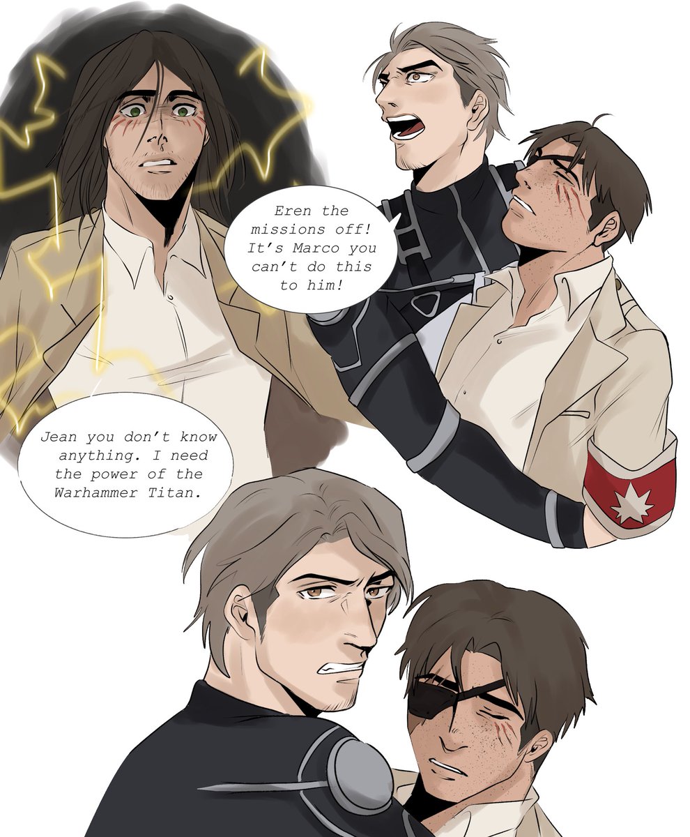 ゆま More Warrior Marco Au Jeanmarco Attackontitan 進撃の巨人 ゆま More Warrior Marco Au Jeanmarco Attackontitan 進撃の巨人