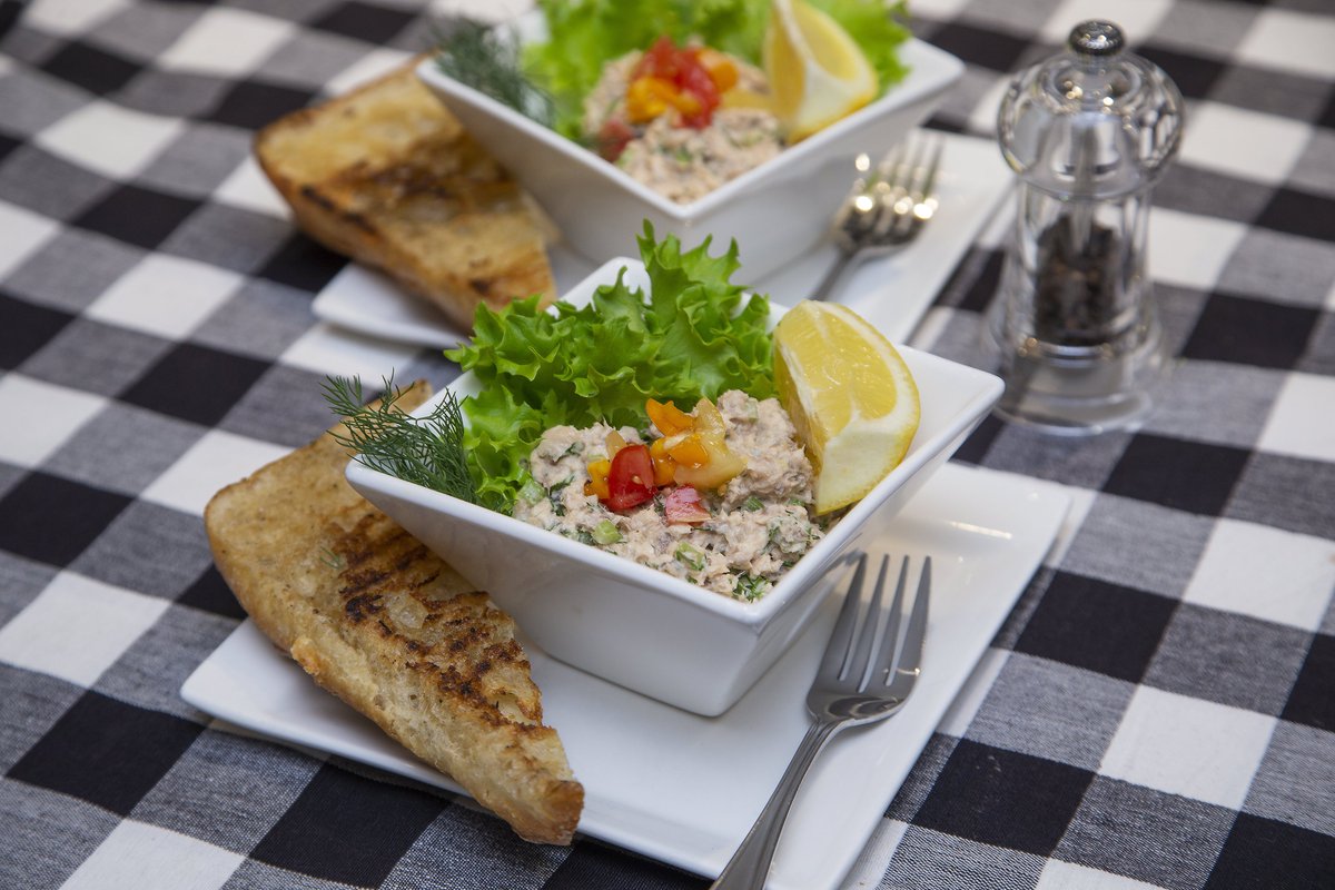 RECIPE: Have you been searching through your pantry to use up ingredients to avoid unnecessary trips out of the house? This weekend, why not try this Salmon Salad (for two) from <a href="/jillstable/">Jill Wilcox</a>: tinyurl.com/2av5a799 #ldnont