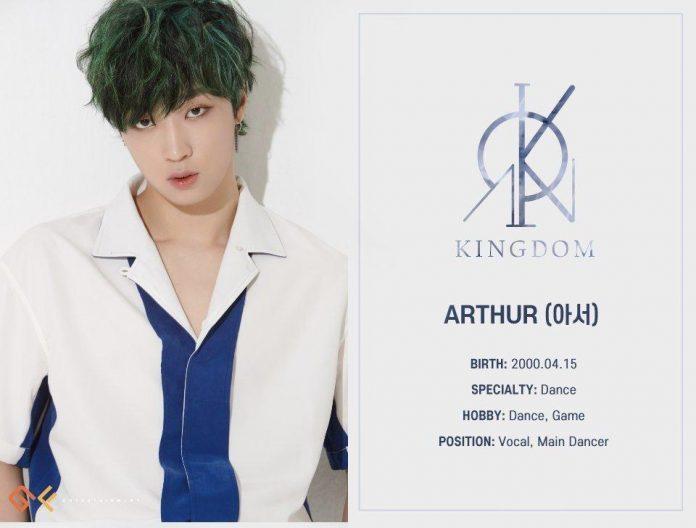 kingdom's main dancer, arthur, revealed he's fan of jungkook and one of his "biggest followers". his bandmate jahan also named jungkook as one of his role models who inspired him to pursue this career