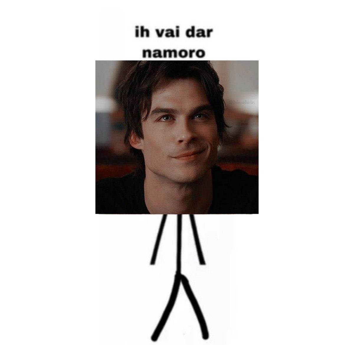 Exatamente assim. Damon é muito kc shipper Hahahaha