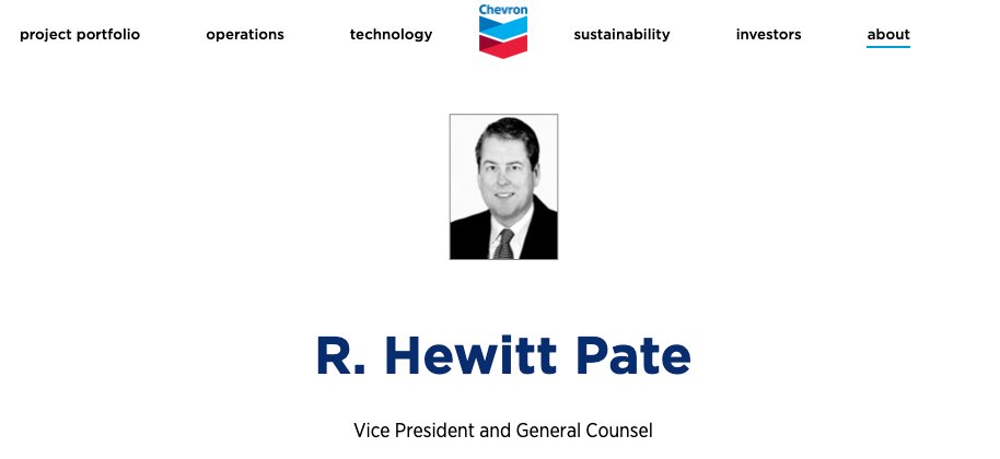 So what happened to R. Hewitt Pate - the author of that 1993 Heritage report arguing against D.C. statehood? Oh, he's cheering from the sidelines, a Vice President of Chevron now. And now you know the rest of the story.