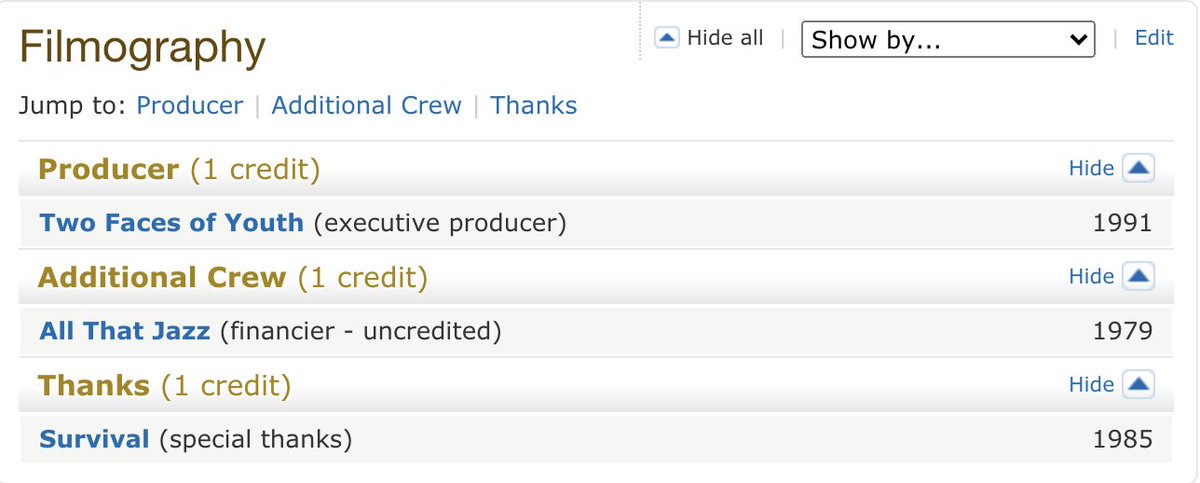 these are all of Nimrod Alexander's credits