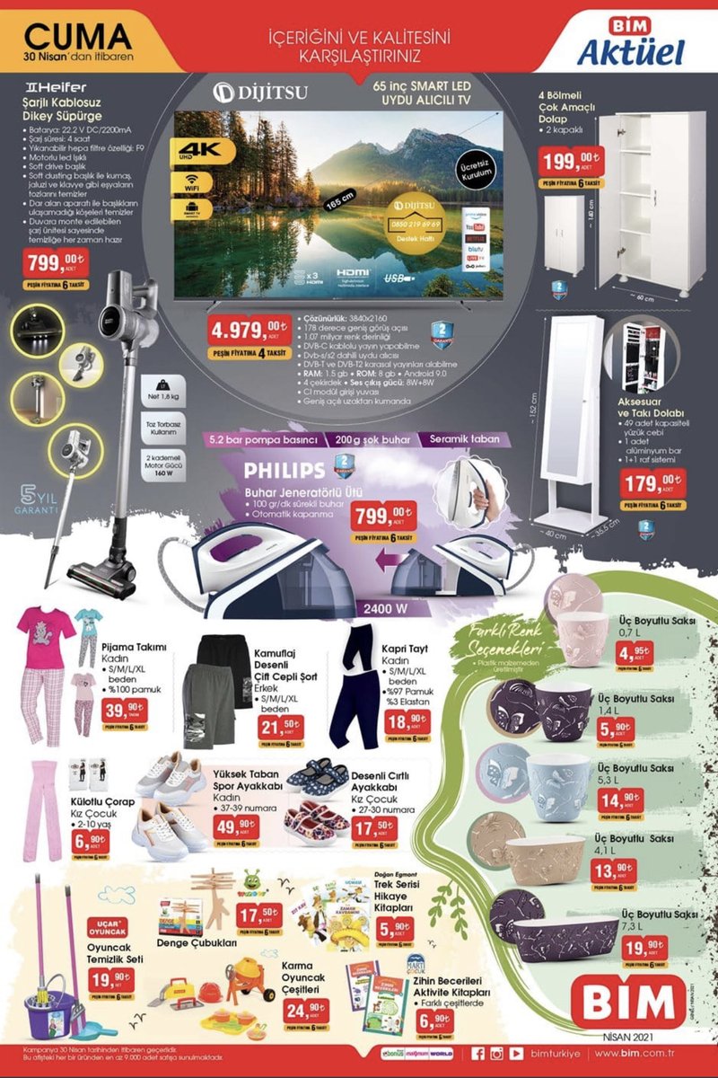 Bim Aktüel Ürünler İndirimleri - 3 Bim Aktüel Ürünler İndirimleri - 3
onelink.to/indirimbull
İlan detayları linkte 👍 
İndirim Kategorisi: #Anne_Çocuk #Bim #Elektronik #Ev_Yaşam_Dekorasyon #Giyim_Moda #Mutfak #Oyuncak_Hobi #Temizlik #Zincir_Mağaza_İndirimleri
#Bim #di...