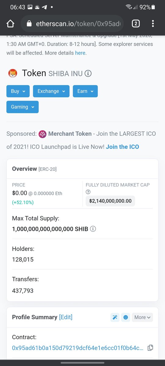 5.  $shib holder grew from 20k to 100k++ within few months.