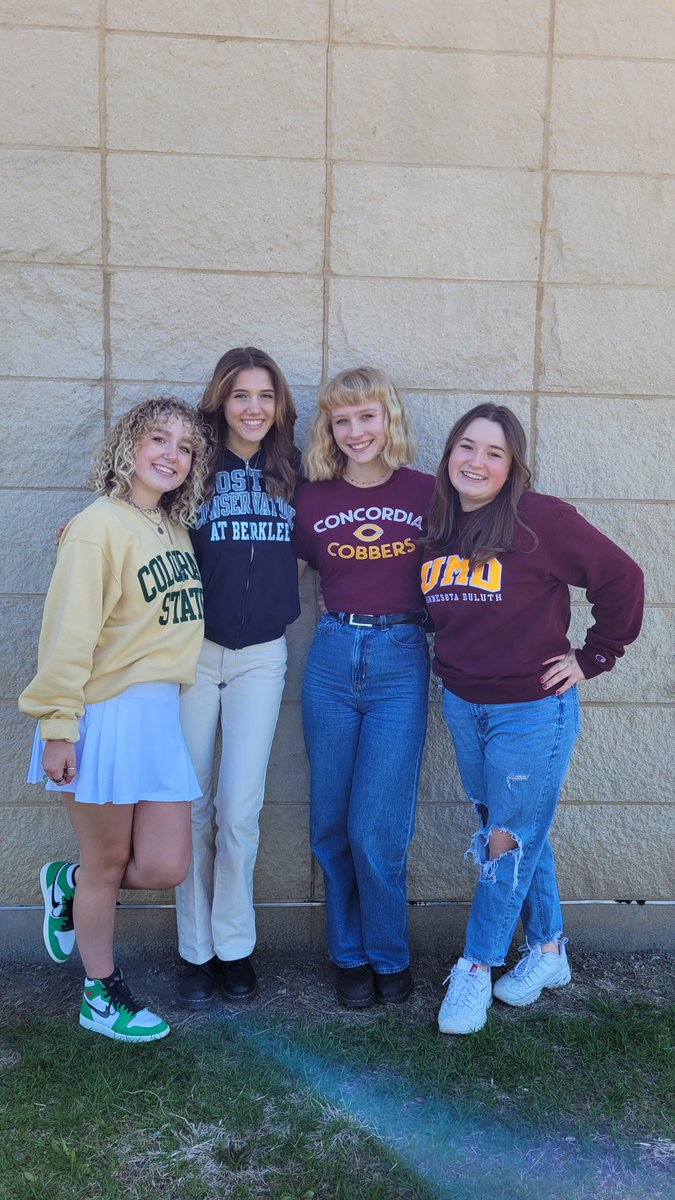 Decision Day! We are so proud of our Seniors as they get ready to embark on their next big adventure!!#wearechan #theztroupe7789 #notreadytoletthemgoyet