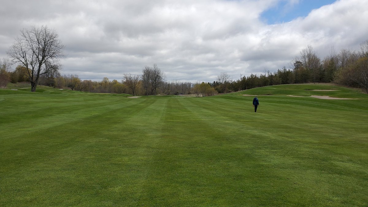 Busy day!!  Root pruning with <a href="/RSean98/">Sean Bradbury</a> from <a href="/zanderservices/">Zander Sod Turf Services</a> and soil sampling with Mr. Corrie Almack.  Solid Friday!  Cheers to the weekend 🍻