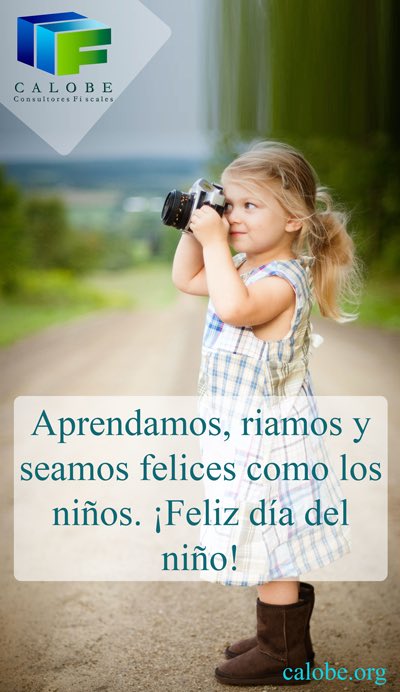 CalobeAspel's tweet photo. #FelizDiadelNinoylaNina #30deAbril #FelizFinDeSemana Aprendamos, riamos y seamos felices como los niños. https://t.co/kbWBP4Dc3N