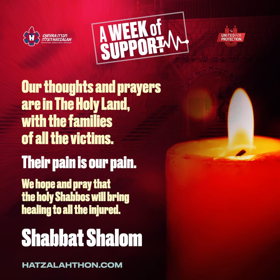 Please keep your thoughts and prayers with the people of Meron during this very tragic time.⁣
⁣
May all of those who have been injured have a 𝘳𝘦𝘧𝘶𝘢𝘩 𝘴𝘩𝘦𝘭𝘦𝘮𝘢. ⁣
⁣⁣⁣⁣⁣⁣⁣
#HatzalahofLosAngeles #FirstResponders #EMT #HatzalahThon2021 #StaySafe #18006131911