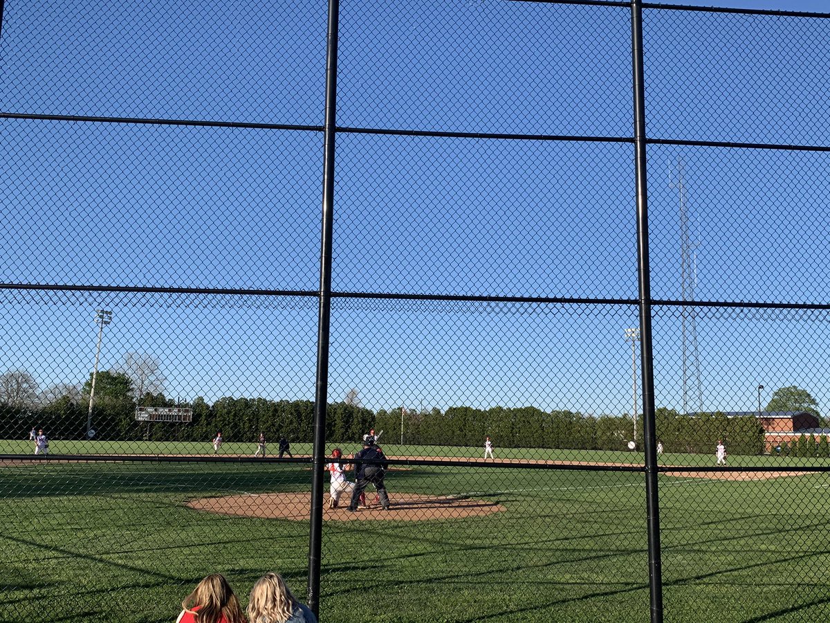 Beautiful evening for baseball! ⚾️ Good luck Lions!