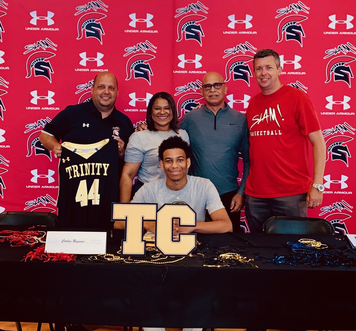 Coach Reeves (@coachbreeves) on Twitter photo Not 1, not 2, not 3, but 4 SLAM Boys Basketball Seniors signed their LOI today to play 🏀 at the next level. It's been a pleasure teaching you the game that I love. CONGRATS! Who's next? Slamtampa.com <a href="/MvpDiante/">Diante Hollis</a> <a href="/dontegotnext/">Donte Forrester-Jhagroo</a> <a href="/c24arlos/">Carlos Reynoso</a> @JordanSmith224 <a href="/SLAMTampaHoops/">SLAMTampaHoops</a> Not 1, not 2, not 3, but 4 SLAM Boys Basketball Seniors signed their LOI today to play 🏀 at the next level. It's been a pleasure teaching you the game that I love. CONGRATS! Who's next? Slamtampa.com <a href="/MvpDiante/">Diante Hollis</a> <a href="/dontegotnext/">Donte Forrester-Jhagroo</a> <a href="/c24arlos/">Carlos Reynoso</a> @JordanSmith224 <a href="/SLAMTampaHoops/">SLAMTampaHoops</a>