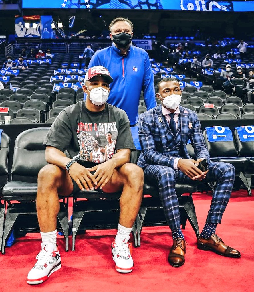 Who's got next? <a href="/JalenHurts/">Jalen Hurts</a> @DeVontaSmith_6