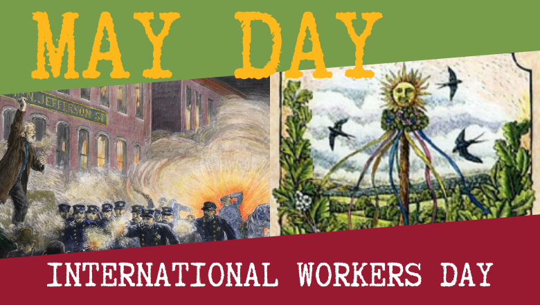  #InternationalWorkersDay honors the immigrant organizers unfairly convicted of conspiracy for participating in a wave of worker protests known as the Great Upheaval throughout the 1800s.But  #MayDay's history reaches back farther, and its demands are yet to be fully met.1/13
