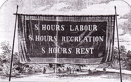 An international sense of  #solidarity was in the air, inspired in part by the French Revolution where workers toppled monarchy rule, won expanded suffrage and a shorter work day.U.S. workers decided it was their turn to win a battle in the  #ClassWar.6/13