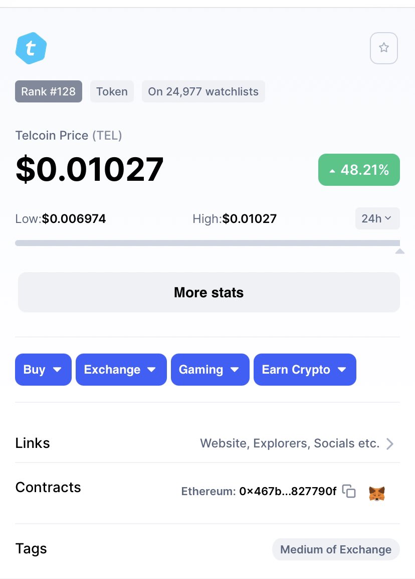 leafkid87's tweet image. Holy shit! $TEL