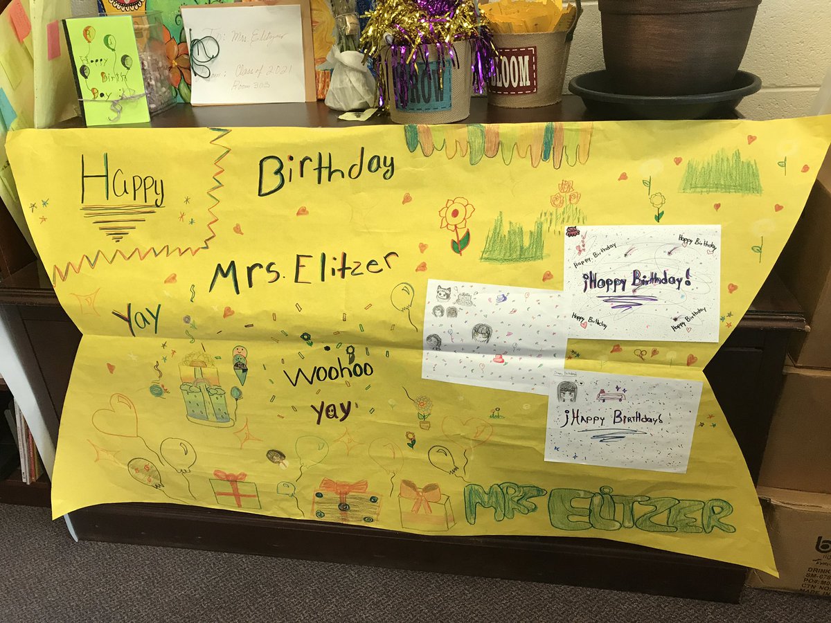 Mrs. Elitzer’s b-day week was a ton of fun, with ever grade level and team joining in on the fun! One could say it truly topped the chart, with kind words and gestures that really touched  her heart. ❤️❤️❤️❤️<a href="/IrmaRuizSchool/">Irma Ruiz School</a>