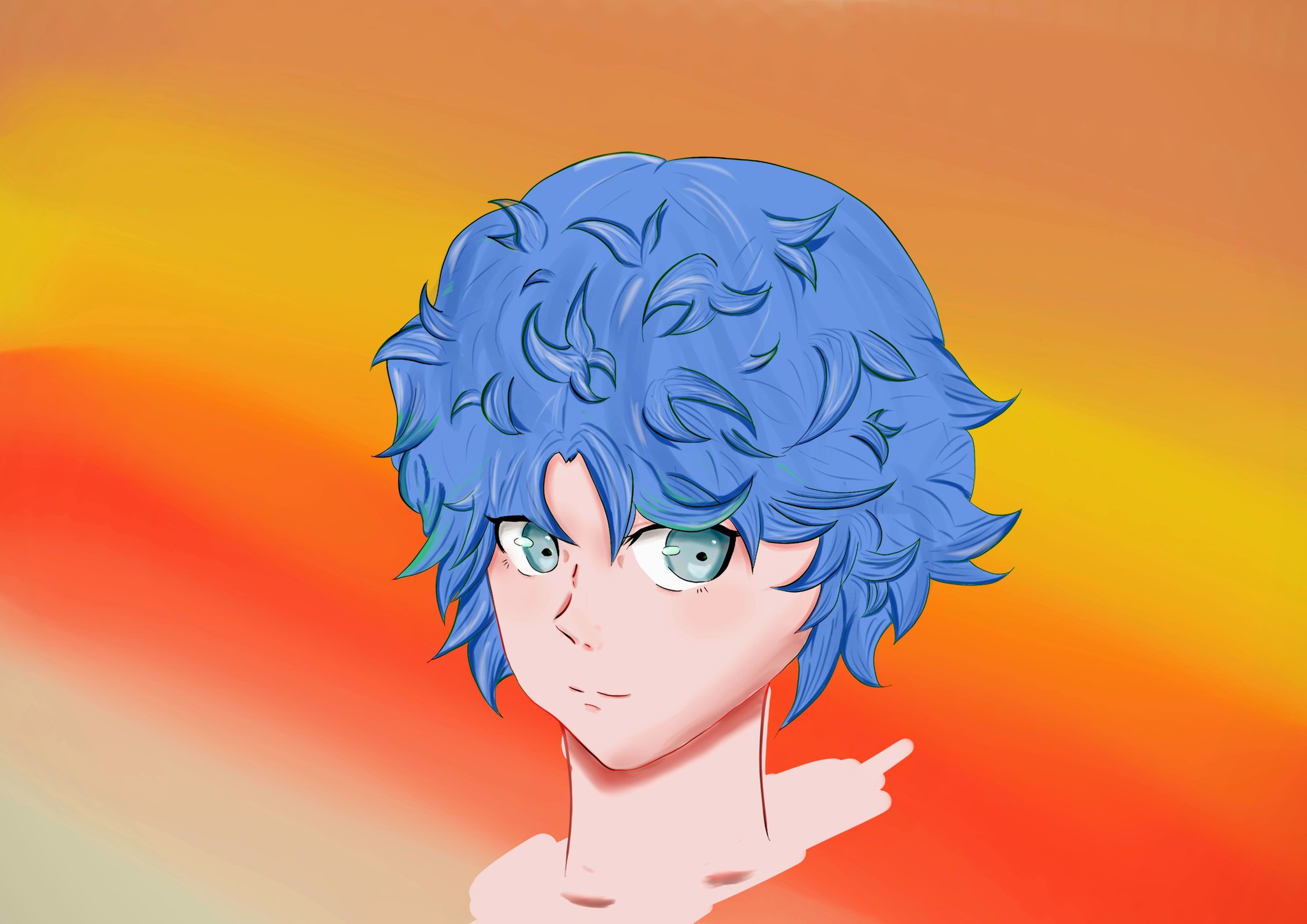 しせき 厚塗り練習 髪がムズい イラスト好きさんと繋がりたい イラスト T Co Lxocm6tso6 Twitter