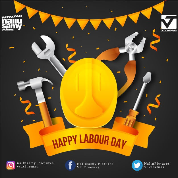 VT CINEMAS (@vtcinemas) on Twitter photo #LabourDay #MayDay wishes to all the workers who are giving their blood, sweat & tears to this society. Our uttermost respect to each and everyone of them❤️
#LabourDay
#MayDay2021
<a href="/johnsoncinepro/">Johnson PRO</a> <a href="/ThaiSaravanan/">Thai_Saravanan</a> <a href="/VTcinemas/">VT CINEMAS</a> <a href="/NalluPictures/">Nallusamy Pictures</a> #LabourDay #MayDay wishes to all the workers who are giving their blood, sweat & tears to this society. Our uttermost respect to each and everyone of them❤️
#LabourDay
#MayDay2021
<a href="/johnsoncinepro/">Johnson PRO</a> <a href="/ThaiSaravanan/">Thai_Saravanan</a> <a href="/VTcinemas/">VT CINEMAS</a> <a href="/NalluPictures/">Nallusamy Pictures</a>