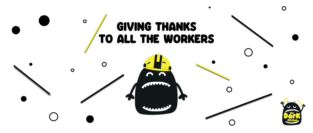DarkKitchenJHB's tweet photo. Thanking and celebrating all the work the workers do. Have a great Workers Day #WorkersDay #TheDarkKitchenJHB https://t.co/BztcSTqHA3