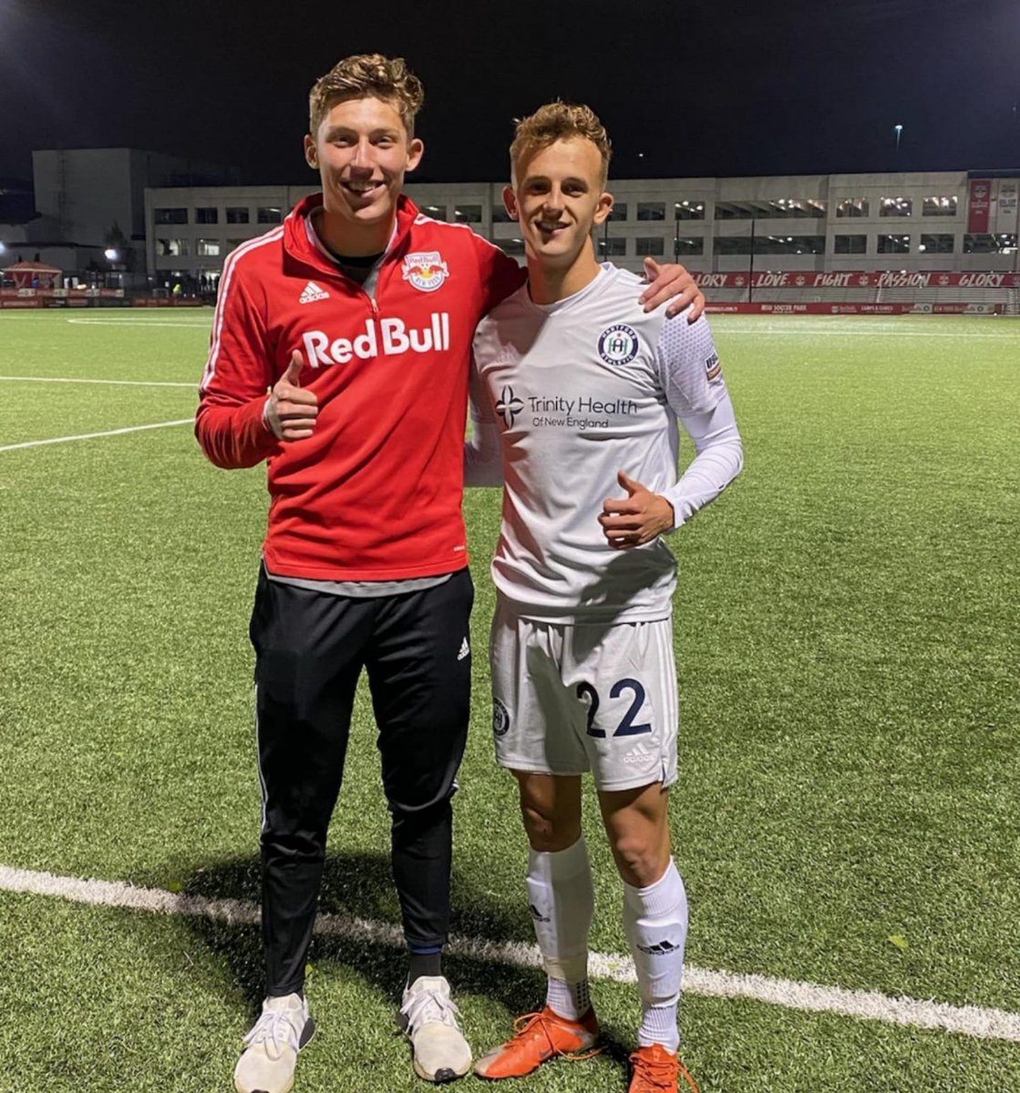 PennFusion_SA's tweet photo. #AwesomeAlums @aj_marcucci1 and @richieschlentz found themselves on opposite sides of the field in their first pro game! #FusionFamily #98Elite #HartfordWon #InspireExcellenceThroughSoccer https://t.co/fHHEihOAqn