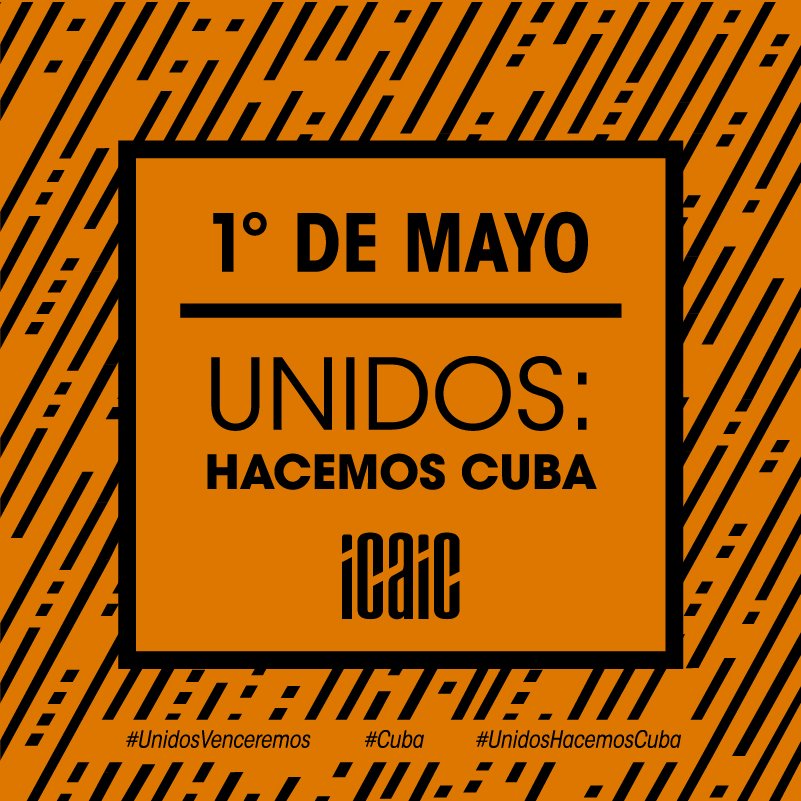 berra_olga's tweet photo. #PrimeroDeMayo
#UnidosVenceremos
#UnidosHacemosCuba
#ICAICPresente https://t.co/O0pasvwWWg