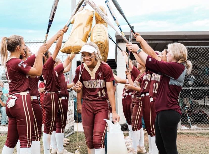 I’m so proud of this team. Y’all never gave up and y’all always worked hard every practice and game. We have come so far from where we started. I will never forget playing softball with every single one of y’all. I love every one of y’all. #13 officially out❤️