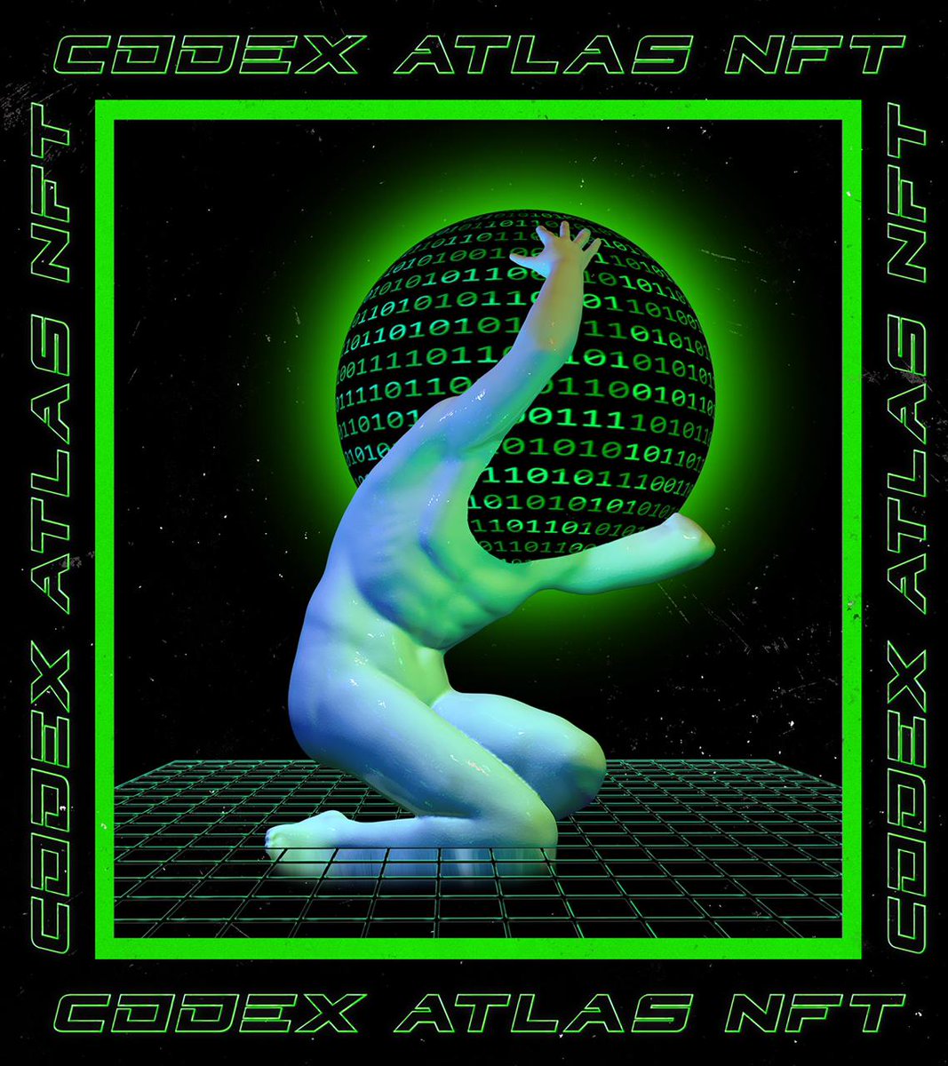 TalentNft's tweet image. TOMORROW first NFT @rariblecom
By: @CyberMuse3d 

CODEX_ATLAS