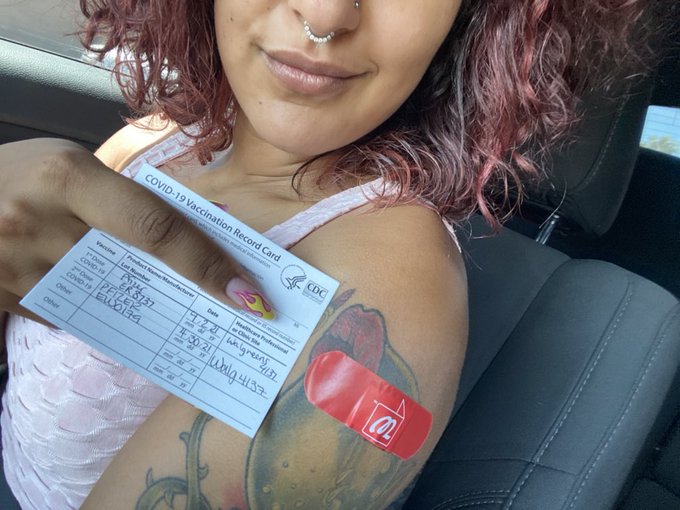 This is better than my birthday! Fully vaxxed! https://t.co/8NRUW6nvP4<a href="/tag/newprofilepic"class="tags"><span>#newprofilepic</span></a>
