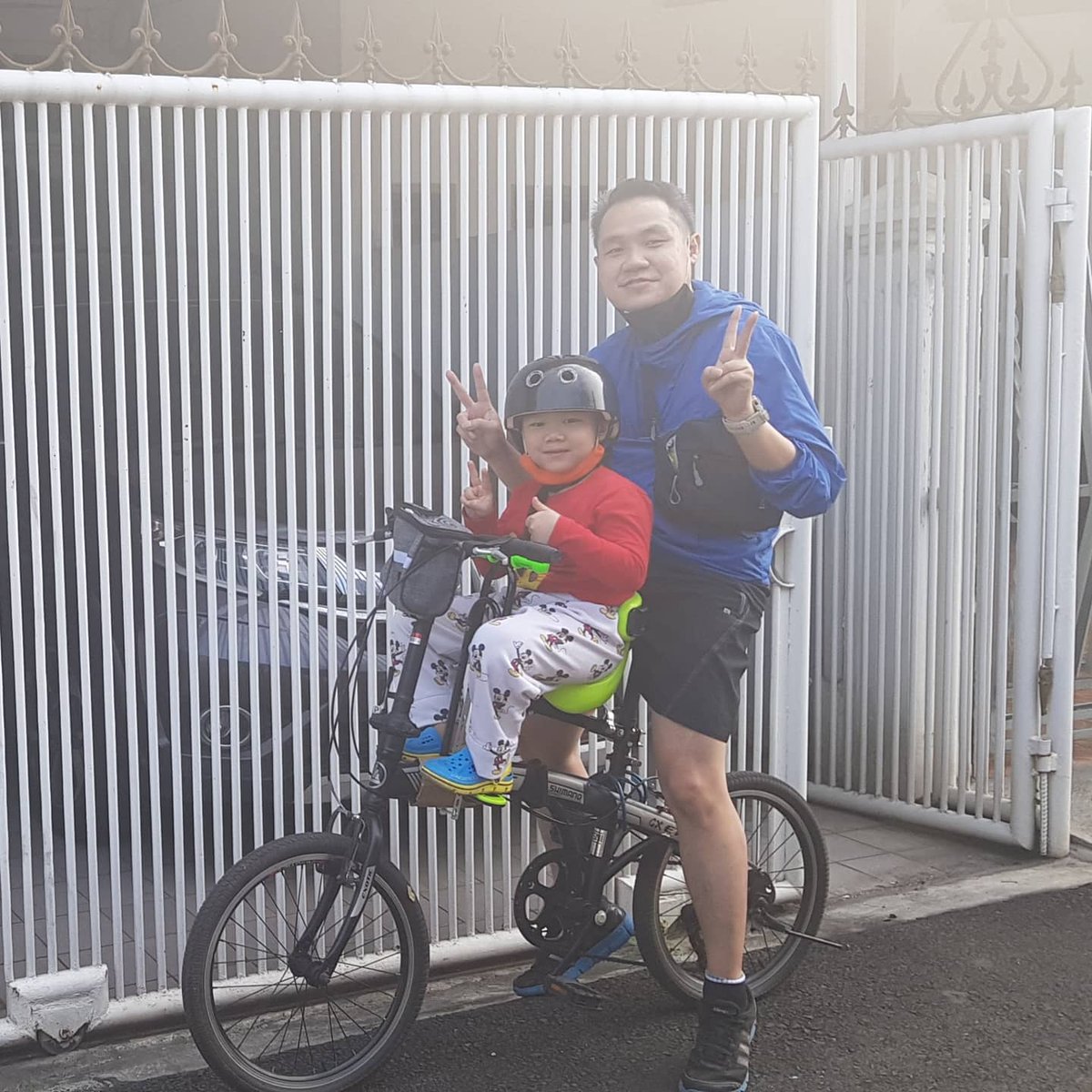 YordanL's tweet photo. Baby Nathan's adventure - May day edisi pulang kampung 🚴‍♂️
#babyNathan
#babyBoy
#loveMyBoy https://t.co/NQdlOhHawd