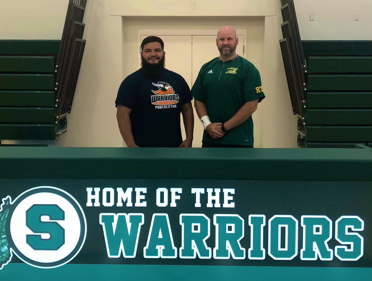 Coach Thumann (@coachthumann) on Twitter photo I cannot express how proud I am of Cody (<a href="/UncleBen02/">Cody Rice</a>)! Officially signed with <a href="/MidlanduPower/">Midland Powerlifting</a> <a href="/MidlandU/">Midland University</a>! He has worked so hard & has strived through adversity! Awesome young man! Amazing things ahead for you Cody!
#CodyStrong #Powerlifting #KeepGrowing #ChangeYourBest #Proud I cannot express how proud I am of Cody (<a href="/UncleBen02/">Cody Rice</a>)! Officially signed with <a href="/MidlanduPower/">Midland Powerlifting</a> <a href="/MidlandU/">Midland University</a>! He has worked so hard & has strived through adversity! Awesome young man! Amazing things ahead for you Cody!
#CodyStrong #Powerlifting #KeepGrowing #ChangeYourBest #Proud