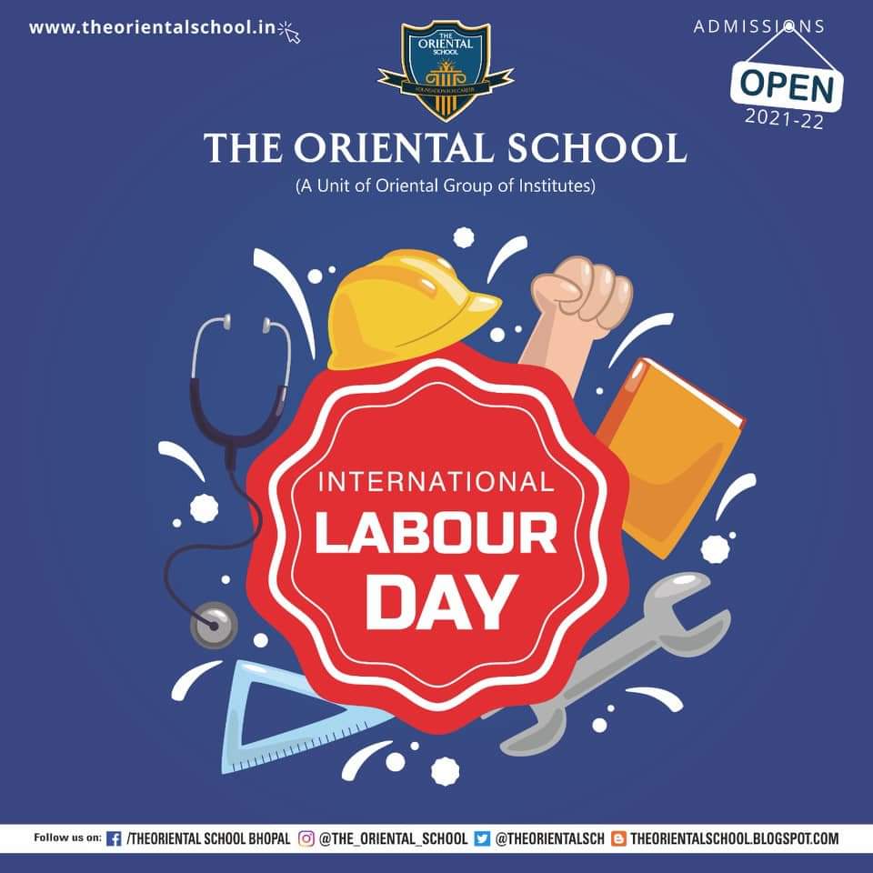 TheOrientalSch's tweet photo. According to a common belief, 
God sends everyone in this world with two hands and a hidden trait that is his real treasure to serve others with, in addition to earning his own livelihood. 
He expects everyone to work hard and contribute to the progress of the country. https://t.co/2ZKRcobR0Q