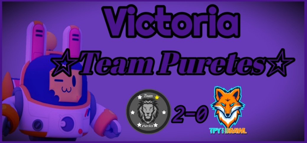 PuretesTeam's tweet photo. #BS | Victoria
Ganamos y sumanos de 3, gran partido de los jugadores 🦁🔥.
🆚️| @TPYBrawl
🏆| #CopaMercosur (Fecha 3)
✅| 2-0
#GoTpG🦁🇵🇾. https://t.co/Vx8s3KUROl