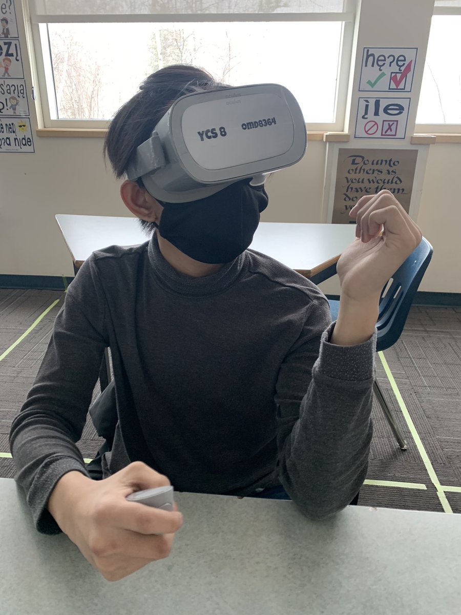 <a href="/simonegessler/">Simone Gessler</a>  <a href="/StPatsYK/">StPats-YK</a> <a href="/stewietodd/">Todd Stewart</a> <a href="/ycsnwt/">YCS</a> <a href="/micahshippee/">Micah Shippee, PhD</a> <a href="/jlubinsky/">Jesse Lubinsky</a> #VRChat #VR #Technology <a href="/ESJS_Yk/">École St. Joseph School</a> <a href="/Weledeh/">Weledeh</a> <a href="/ali_larade/">Alicia Larade</a> <a href="/immerseme_vr/">ImmerseMe</a> - Mr. Labelle (ESPHS) has been instrumental in getting this program going and he is shown here (with students) explaining the program!