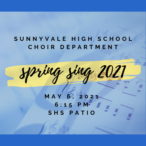 Sunnyvale HS Choir (@sunnysingers) on Twitter photo 