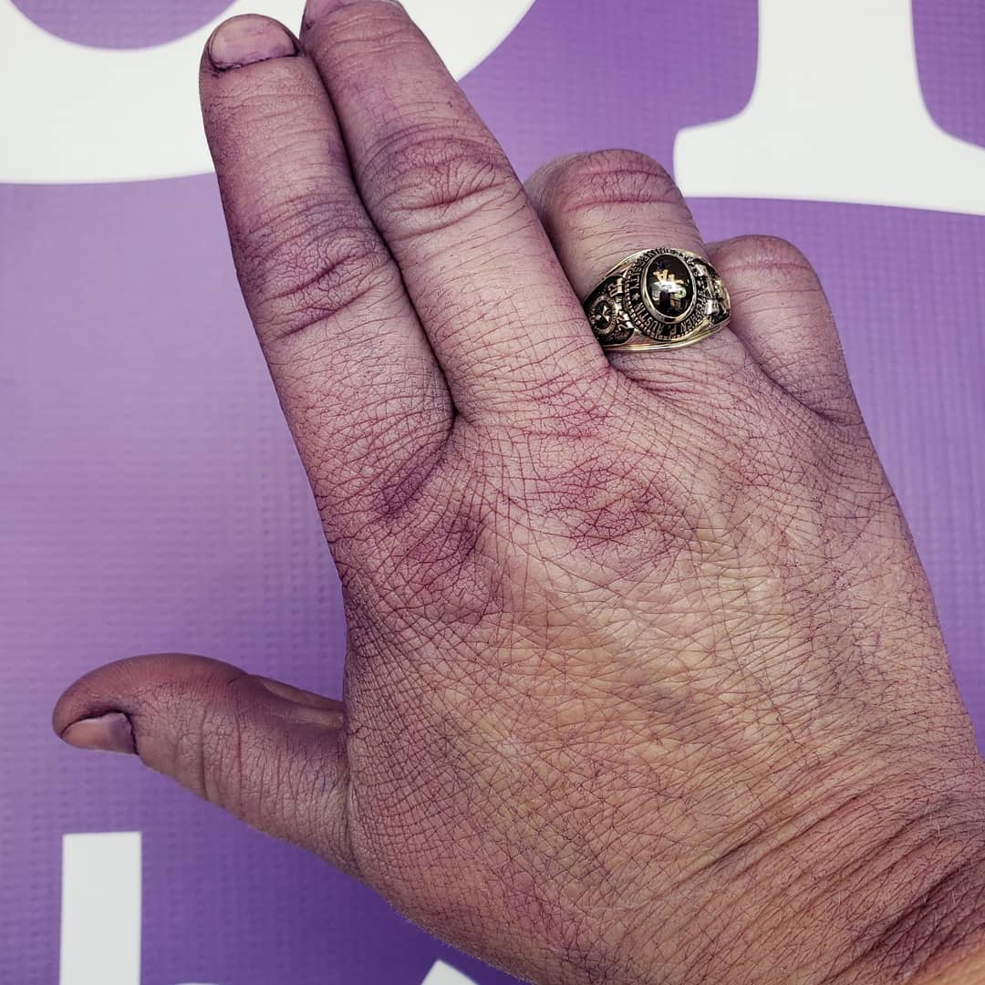 CJHarris9901's tweet photo. Today was an amazing day! The SFA #bigdip class ring ceremony was an awesome experience! #AxeEm #sfalumberjacks https://t.co/IRmgXGMBsD