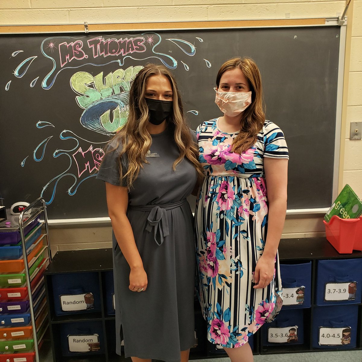 bmtedder1's tweet photo. Our class was so incredibly lucky to have @MadisonLantz7 over this last semester. So excited for her and her future as a teacher. She is going to do big things!! We will miss her tons! ❤ @AmeliaElem #ACESsurfsup @longwoodu https://t.co/aqYFBEcCK4